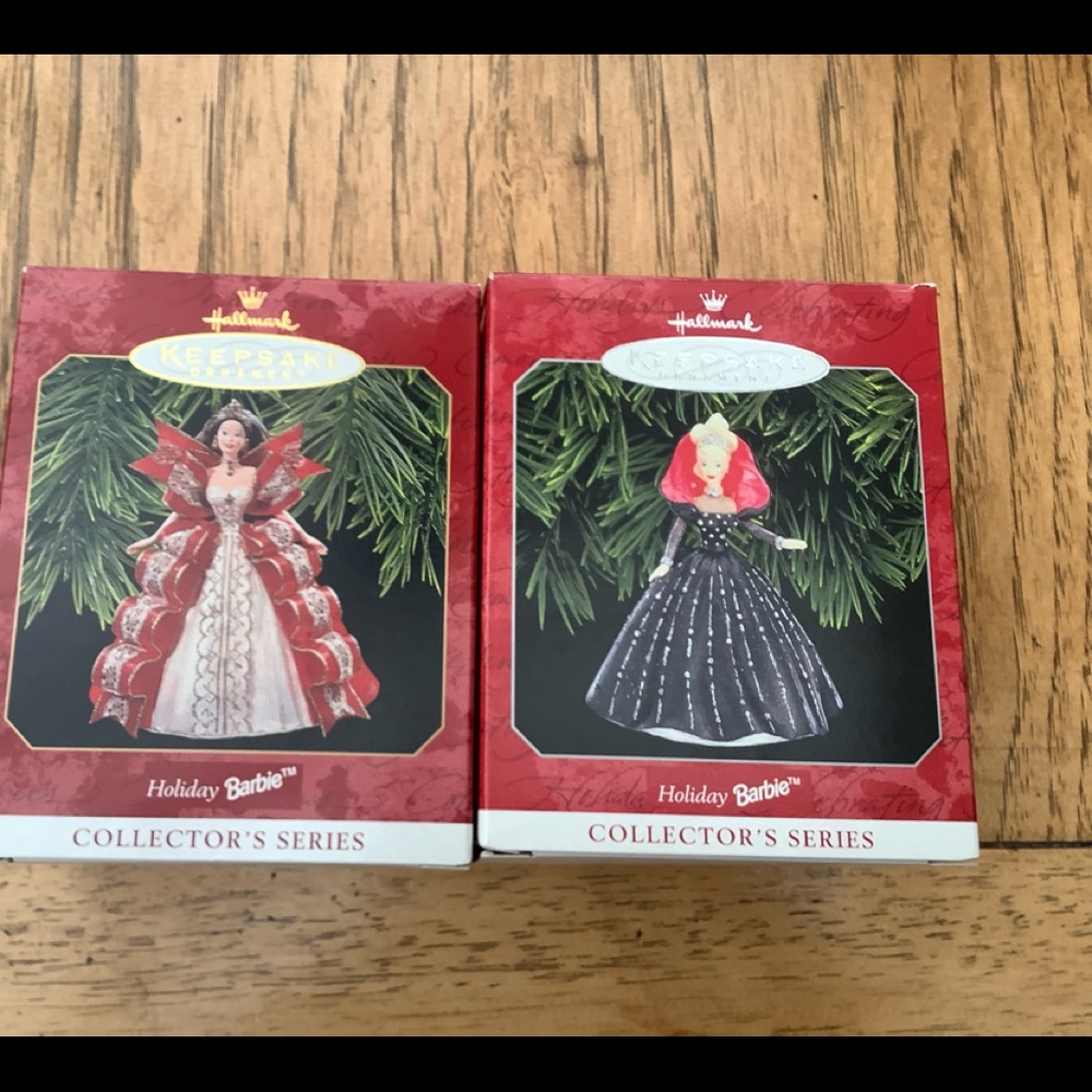 Vintage Hallmark Holiday Barbie ornaments - Picture 3 of 7